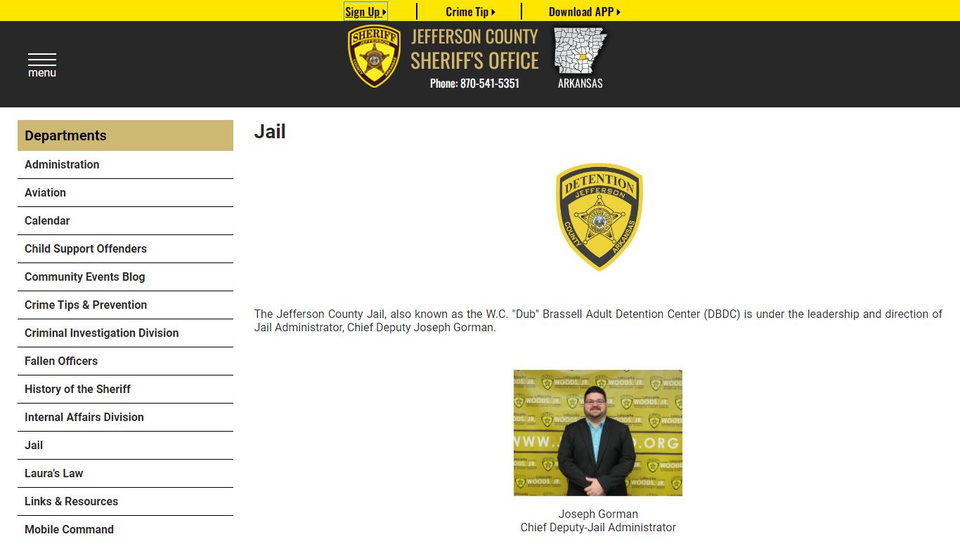 Jail - Jefferson County Sheriff AR